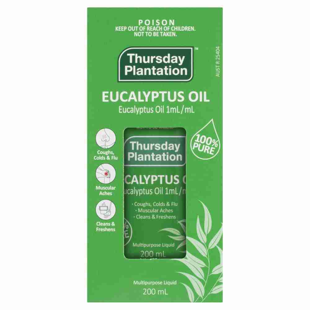 Thursday Plantation Eucalyptus Oil Pure 200mL - Image 7