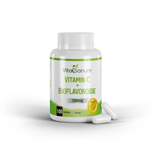 Vitamin C + ZITRUS Bioflavonoide - 100 Tabletten 1000mg