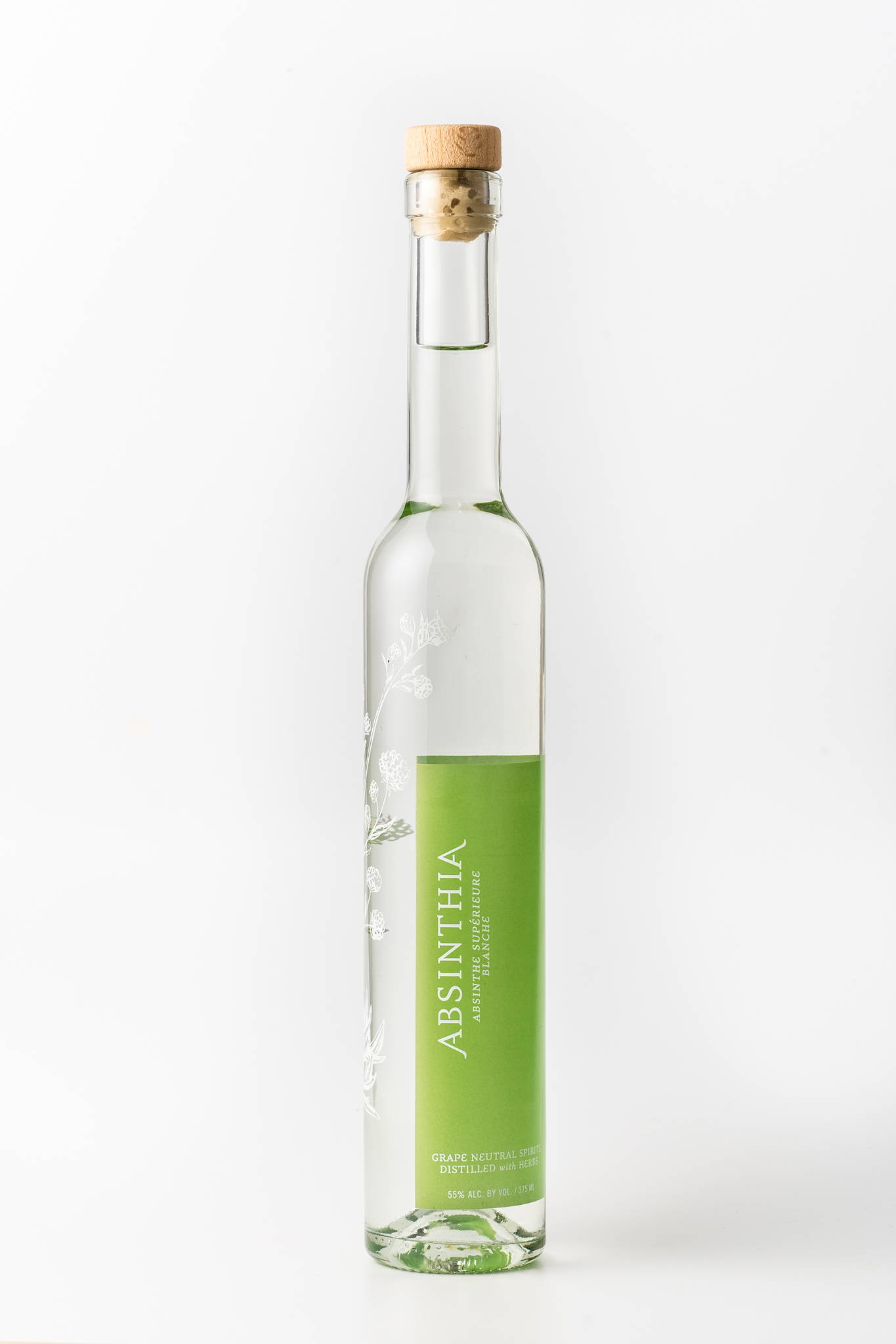 Bottle of Absinthia's Absinthe Blanche
