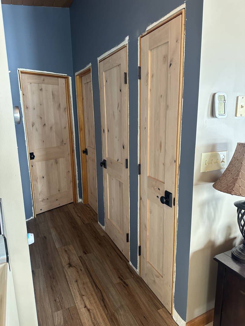 New interior door