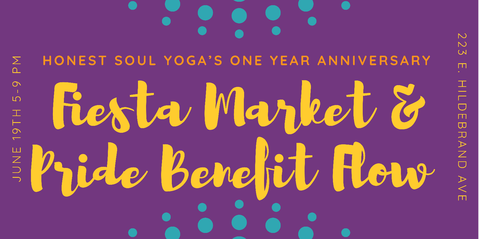 Shop Local Market: Fiesta Edition at Honest Soul Yoga promotional image