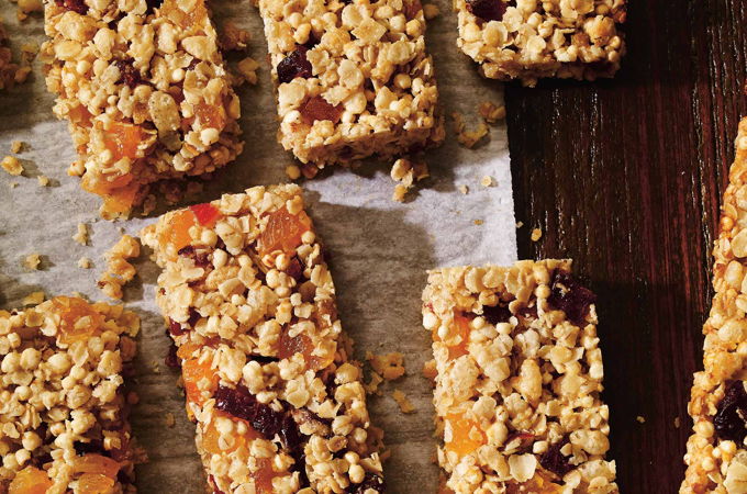 Barres granola sans noix
