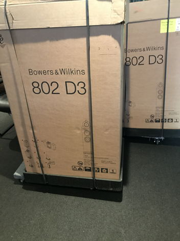 B&W (Bowers & Wilkins) 802D3 excellent condition piano ...