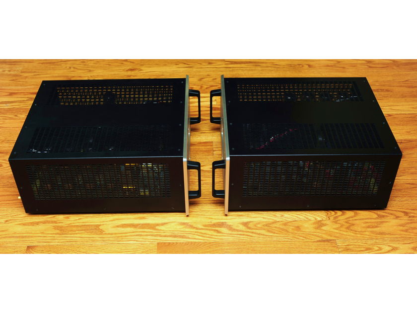 Audio Research Reference  210  pair monos with Extra Pair Black Faceplates