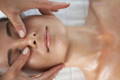 Lymphatic Massage Your skin will seem more youthful and radiant after this lymphatic facial massage.