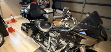 2022 HARLEY-DAVIDSON ROAD GLIDE motorcycle for rent near Huntington Beach, CA