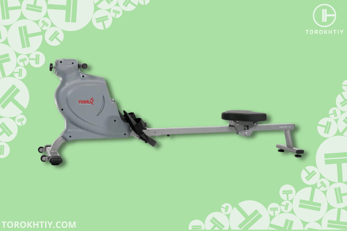 SUNNY HEALTH & FITNESS Magnetic Rower 