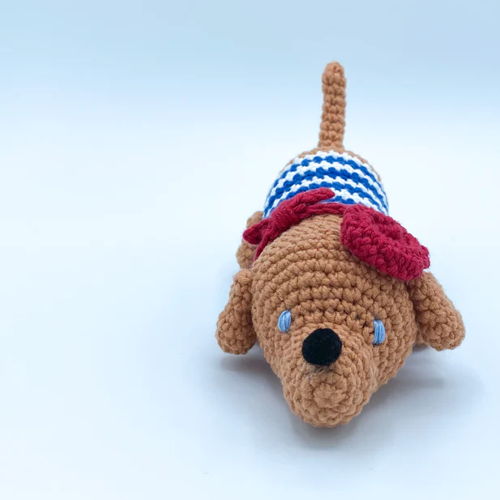 Amelie the Weiner Dog Crochet Pattern