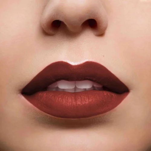 Rouge à lèvres naturel Satin Sensitive - Roasted Red