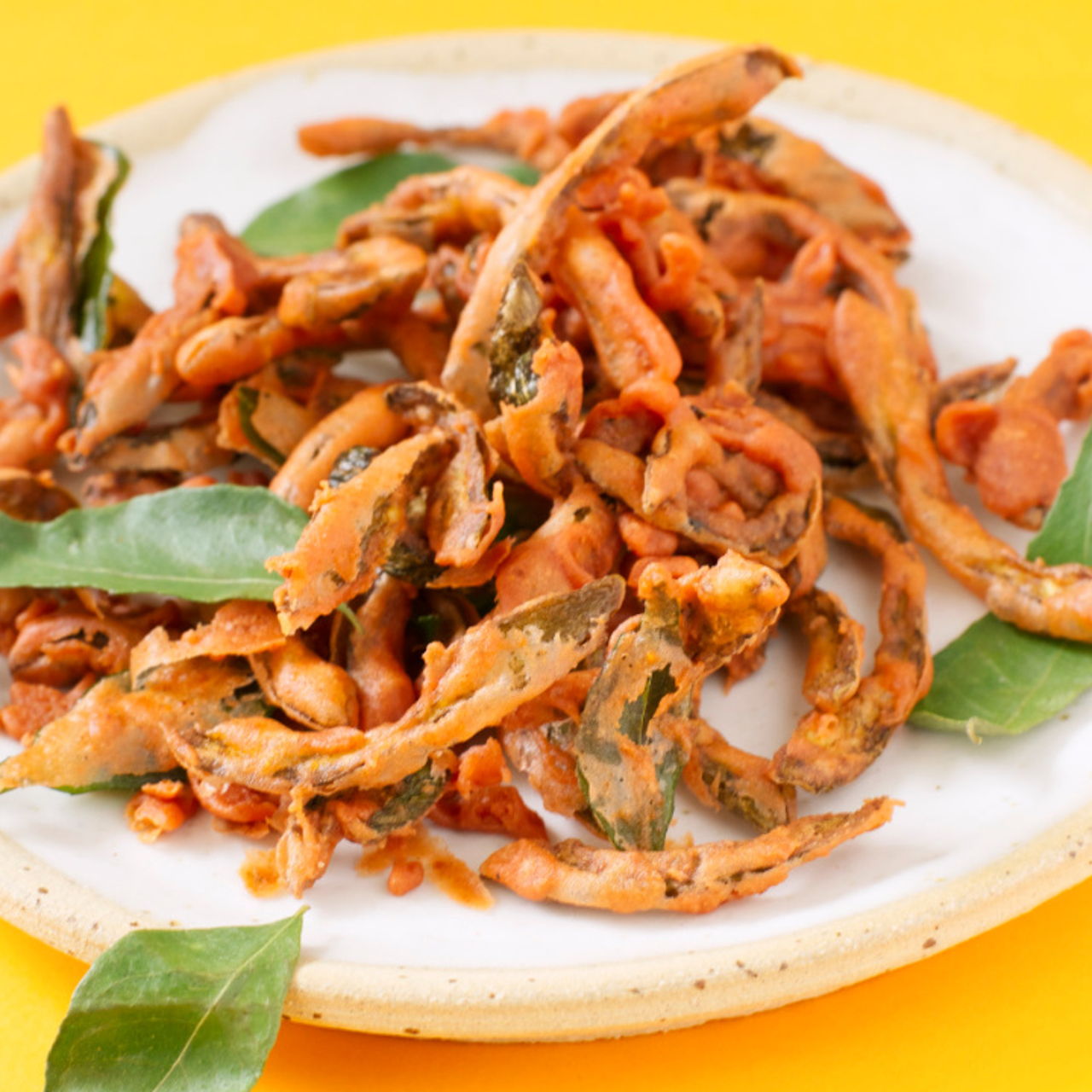 Fried Snake Gourd-image