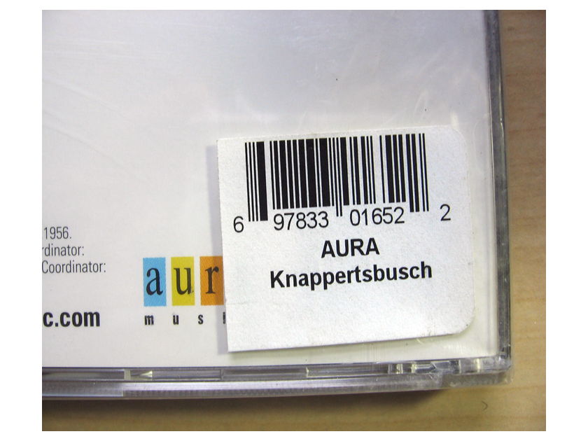 Hans Knappertsbusch - Munich Philharmonic - Beethoven Symphony No. 8 / Brahms Symphony No 2 Factory Sealed New CD AURA 165-2
