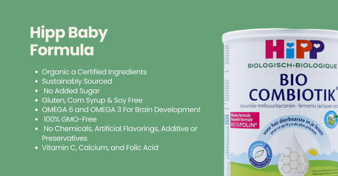 HiPP Baby Formula | My Organic Company