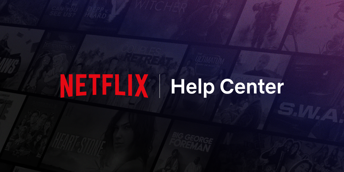 netflix help center