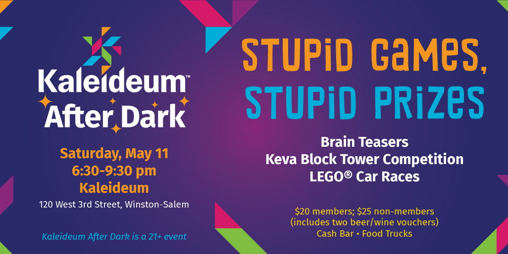 Kaleideum After Dark: Stupid Games, Stupid Prizes promotional image