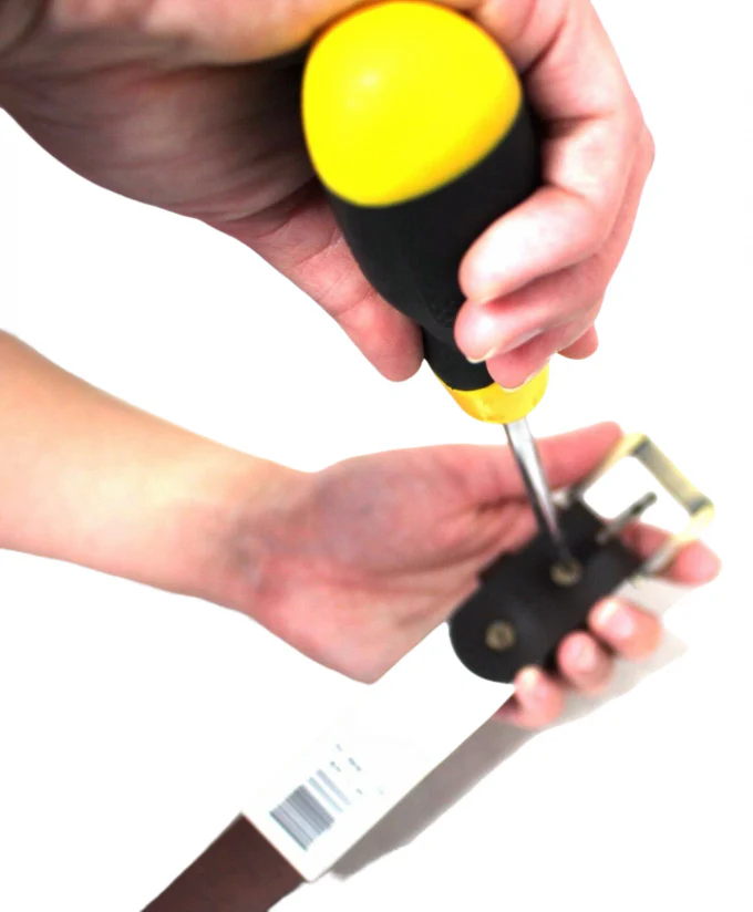 Full Grain Leather Belt. 38 mm wide Style: 41005 - Image 2