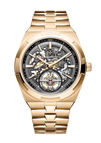 Vacheron Constantin Overseas Tourbillon Skeleton Rose Gold