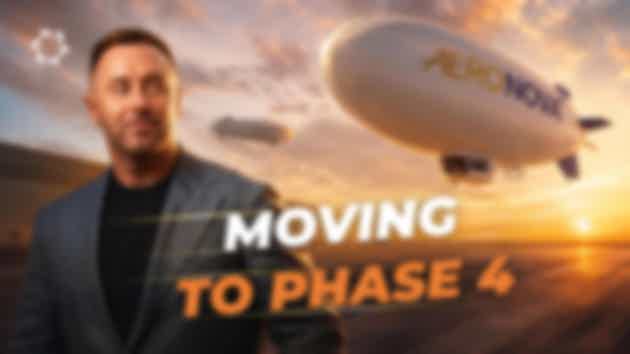 We are starting to build large airships — the very thing we set out to do!