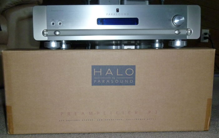 Parasound Halo P-7 7.1 Channel Analog Preamp