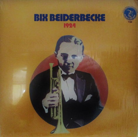 BIX BEIDERBECKE (VINTAGE VINYL LP) - 1924 (1974) OLYMPI...