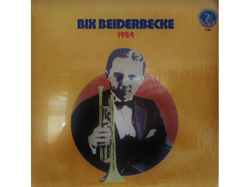 BIX BEIDERBECKE (VINTAGE VINYL LP) - 1924 (1974) OLYMPIC RECORDS 7130