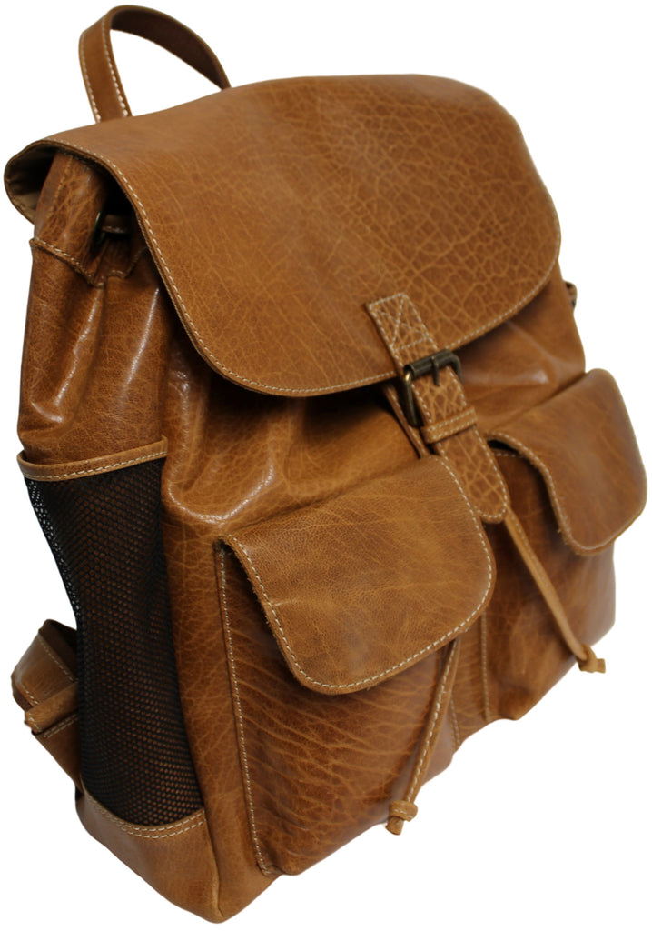 Quality Full Grain Leather Back Pack - Image 2