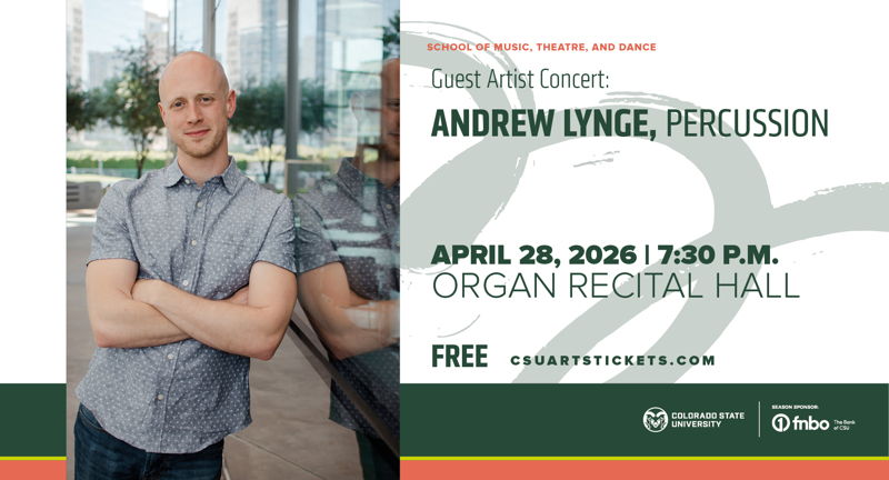 Guest Artist Concert: Andrew Lynge, Percussion 