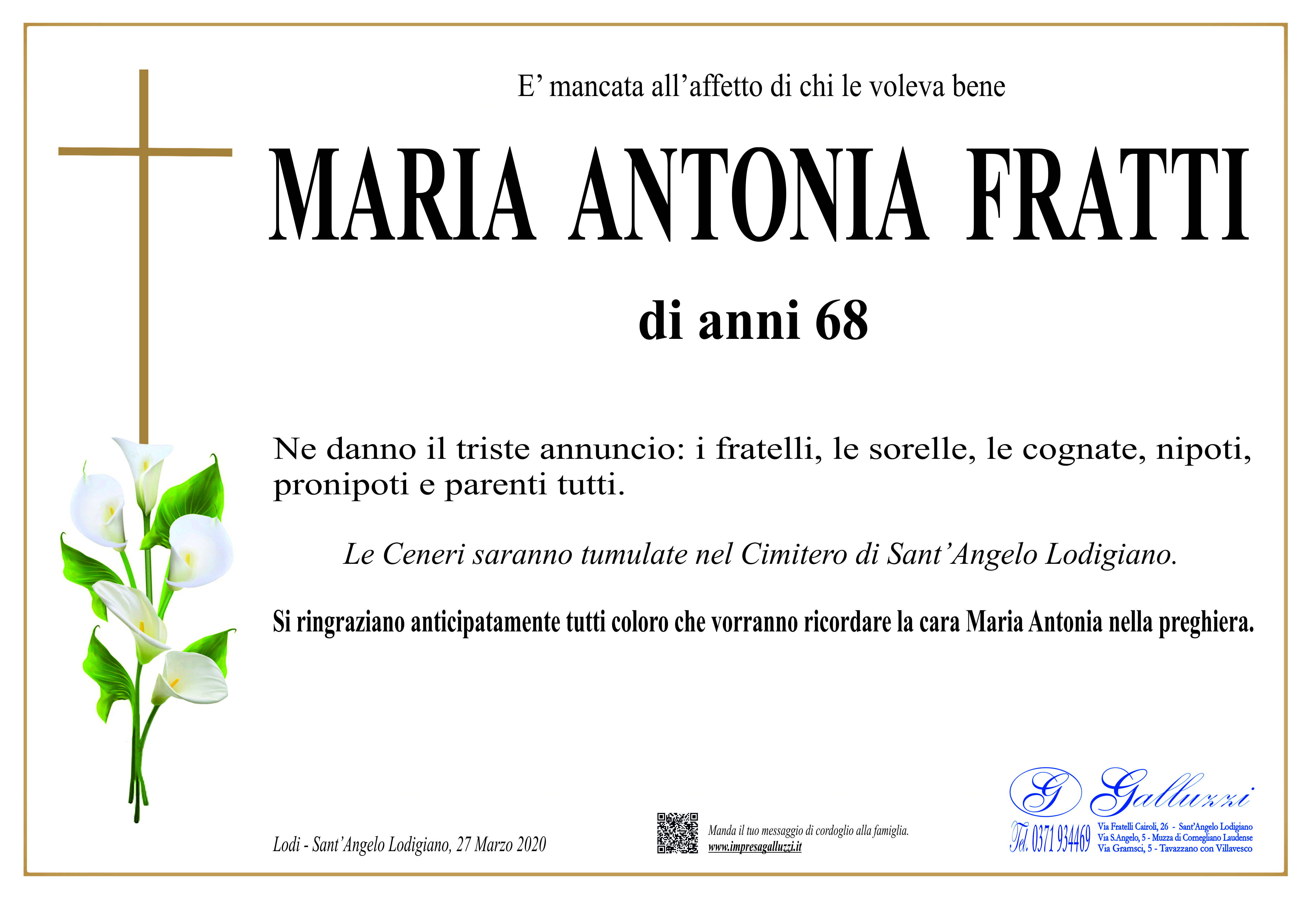 Maria Antonia Fratti