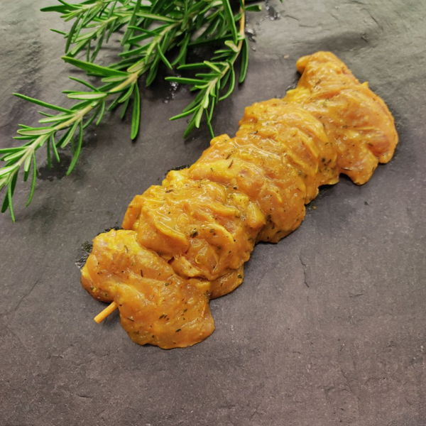 brochette-de-cuisse-de-poulet-marine-thym-citron
