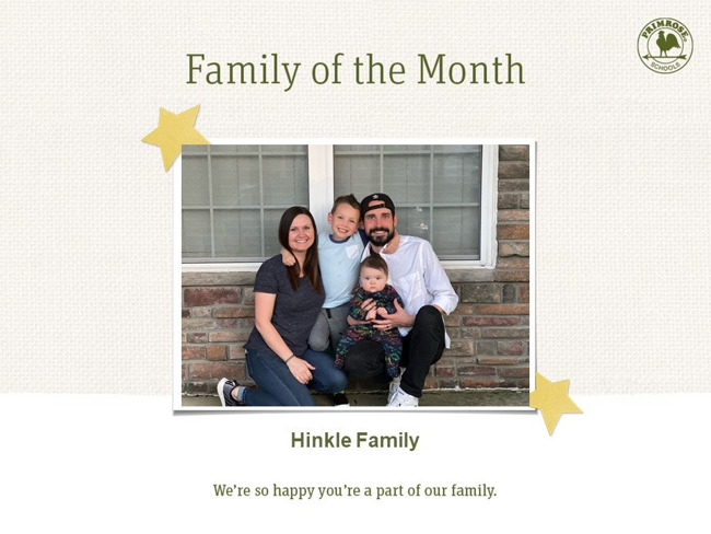 Family of the Month - May