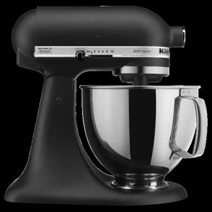 Artisan® Series 5 Quart Tilt-Head Stand Mixer Cast Iron Black KSM150PSPA | KitchenAid