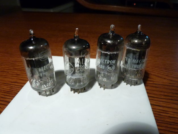 RCA & GE 12AU7 & 12AT7 Tubes Tested very strong/as new