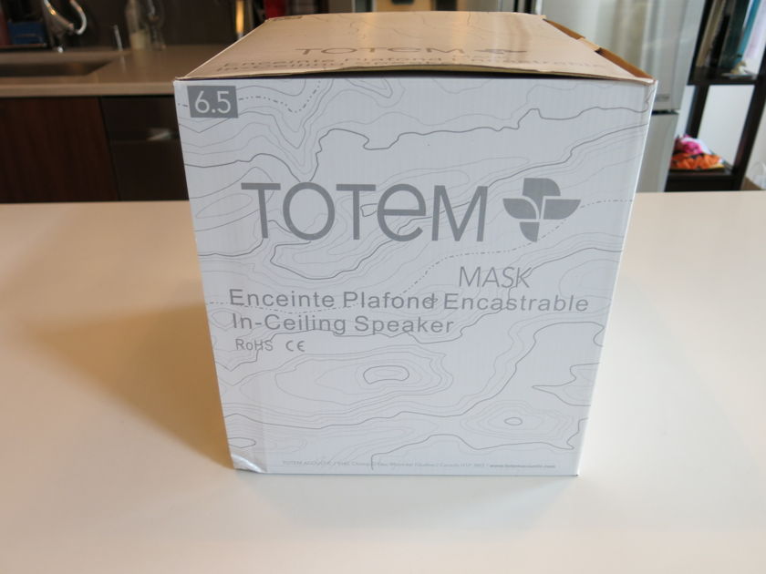 Totem Acoustics  Mask 6.5 In-Ceiling Speakers - Pair - NEW