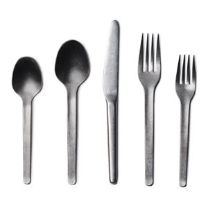 Muir Flatware in Tumbled (5 piece setting)