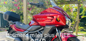 2014 HONDA CTX700D DCT ABS motorcycle for rent near Tampa, FL