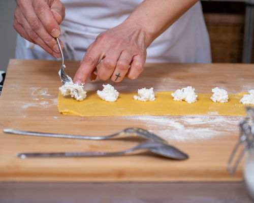 Corsi di cucina Torino: Corso di pasta: Tajarin, Ravioli, Agnolotti del Plin