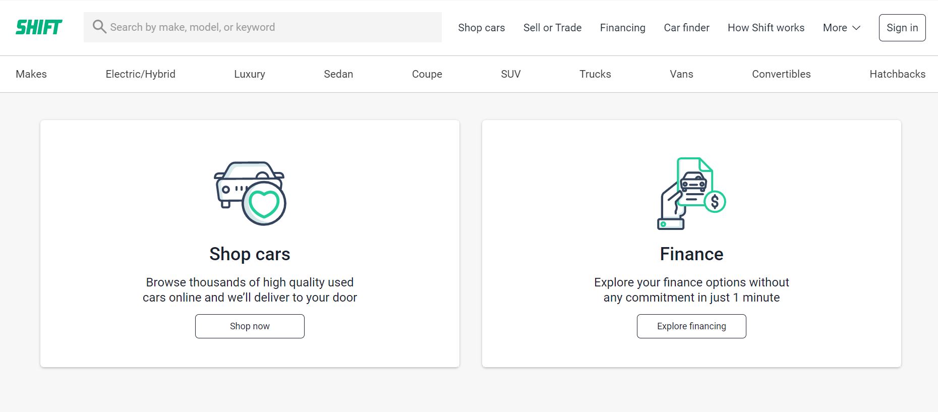 Shift product / service