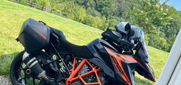 2019 KTM 1290 SUPER DUKE GT motorcycle for rent near Woodland Park, CO