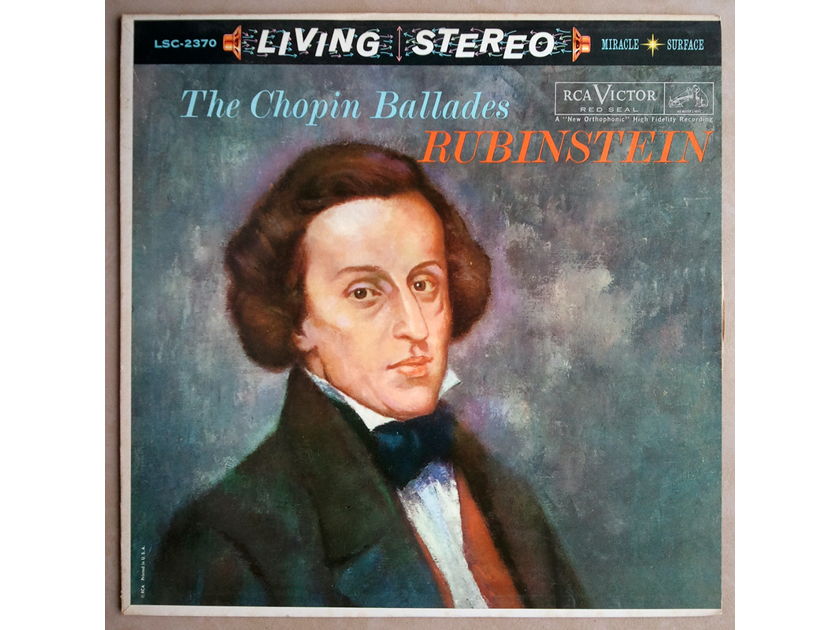 RCA White Dog | RUBINSTEIN/CHOPIN - Ballades / EX