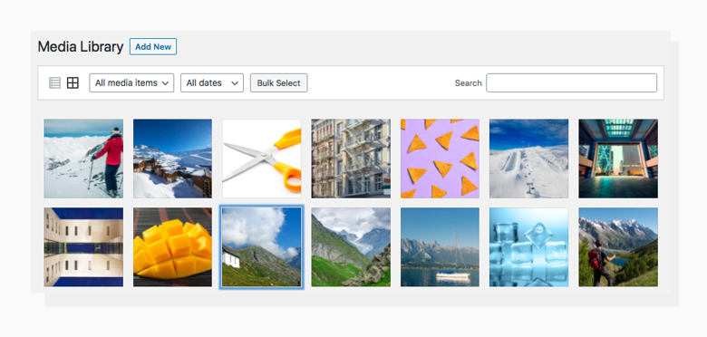 WordPress Media Library. Image Optimization for WordPress Media Library