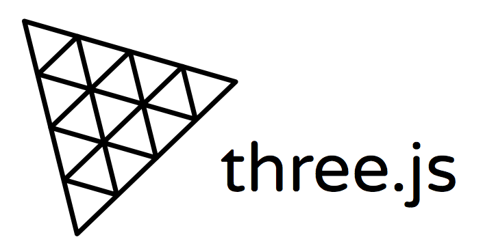 Logotyp för three.js