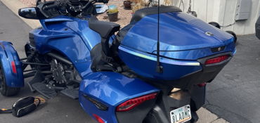 2019 CAN-AM SPYDER F3 motorcycle for rent near Sun City, AZ