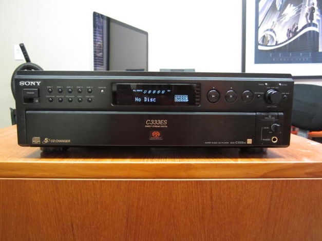 Sony SCD-333ES 5-disc SACD changer originally $1,200, S...