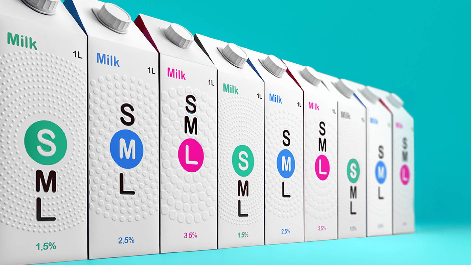 Featured image for How SML Milk Used Clothing Sizes for this Inventive Design Concept