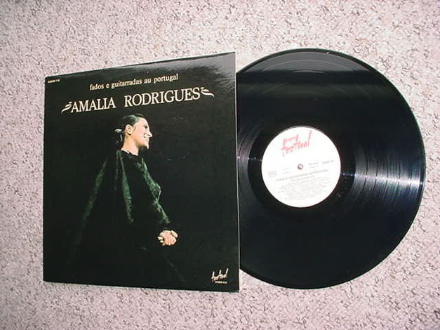 Amalia Rodrigues double lp record - fados e guitarradas...
