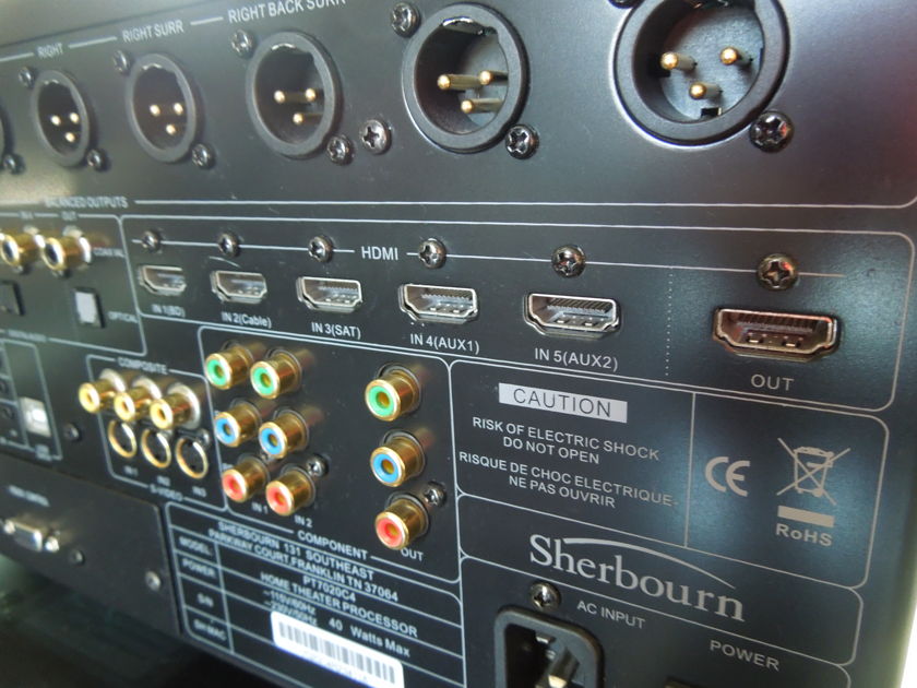 Sherbourn Audio PT-7020C4 Reference Class, HDMI 1.4, Balanced Ins/Outs