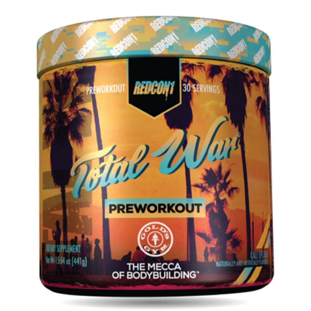REDCON1 Total War Pre Workout Powder Cali Splash