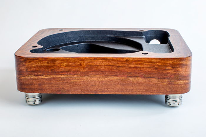Thorens TD124 Plinth in Caribbean Rosewood by Woodsong ...