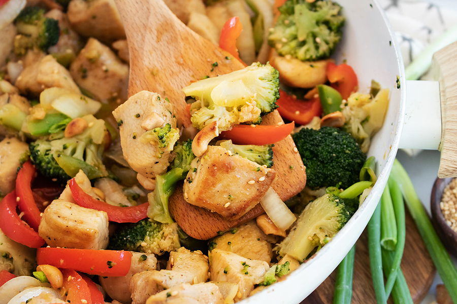 keto cashew chicken