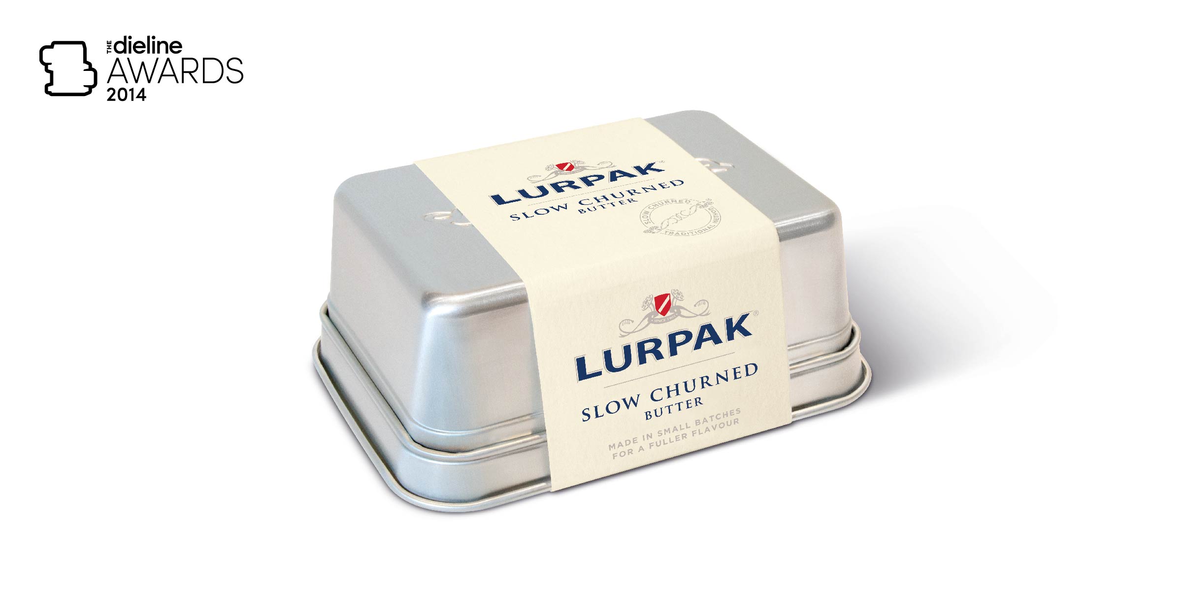 The Dieline Awards 2014: Dairy, Spices, & Oils, 2nd Place – Lurpak Slow Churned