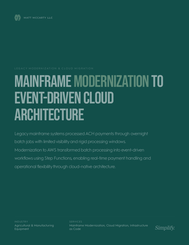 Government it projects developers developer - Matt M.'s portfolio image